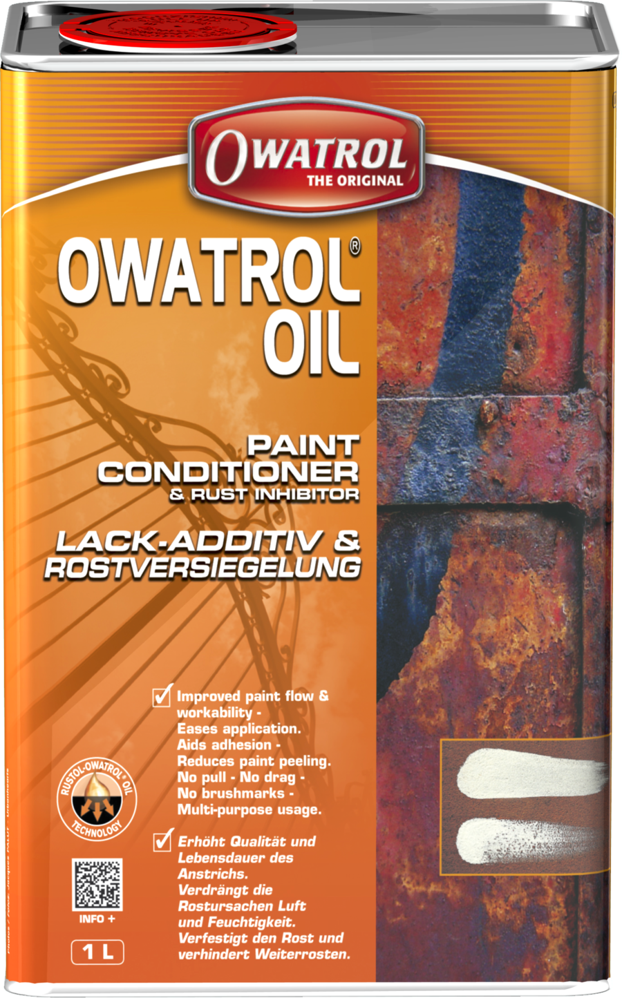 Owatrol Oil, Owatrol, Rust Remover, Peeling Paint, paint peeling 