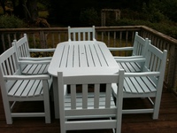 New Way to Transform Dirty Faded Garden Furniture. 