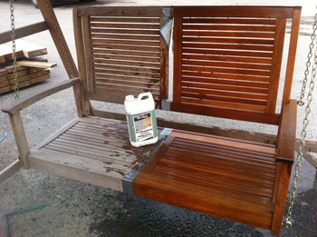 Reviving Grubby Looking Wooden Garden Furniture